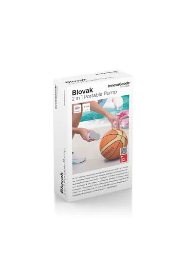 2-in-1 Portable Vacuum Pump &amp; Inflator Rechargeable, Compact &amp; Multi-Use V0103222