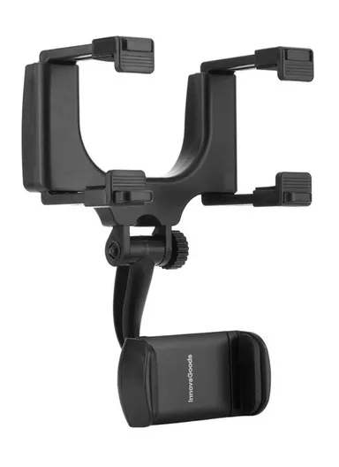 Smartphone Holder for Rearview Mirror Stropp InnovaGoods (L12 x W7.8 x H17)cm - Black