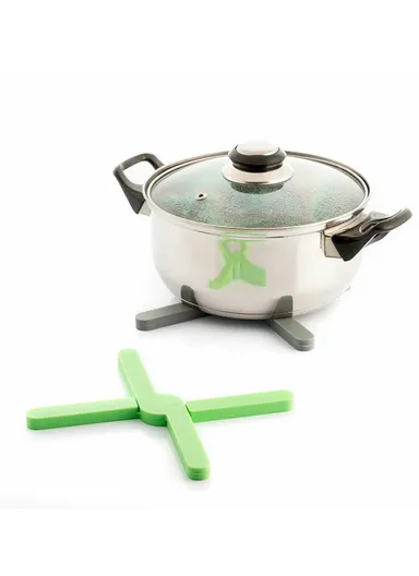 InnovaGoods Individual Folding Silicone Trivet Folvet 2 Units | V0103768