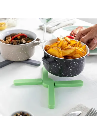 InnovaGoods Individual Folding Silicone Trivet Folvet 2 Units | V0103768