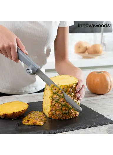 InnovaGoods Bread Knife With Adjustable Cutting Guide Kutway (L34,5 x D5,9 x D4,2)cm