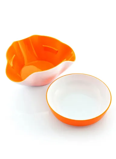 InnovaGoods 2-In-1 Snack Bowl 2 Pieces | V0101112
