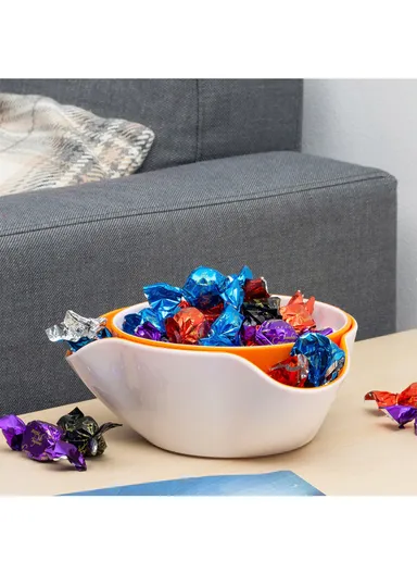 InnovaGoods 2-In-1 Snack Bowl 2 Pieces | V0101112