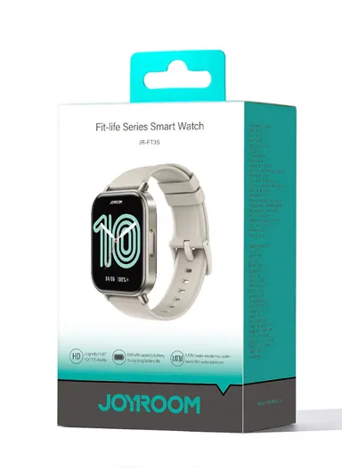 JR-FT3S 340mAh 1.96” HD Display Fit-life Series Smart Watch Answer / Make Call -  Titanium