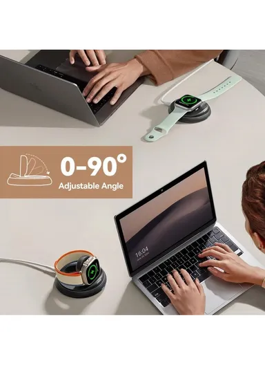 Foldable Wireless Watch Charger JR-W12 - Black