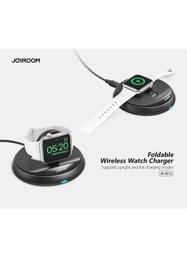 Foldable Wireless Watch Charger JR-W12 - Black