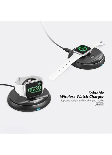 Foldable Wireless Watch Charger JR-W12 - Black