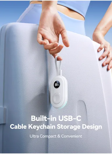 2500mAh Portable Wireless Watch Charger JR-W09 - Black