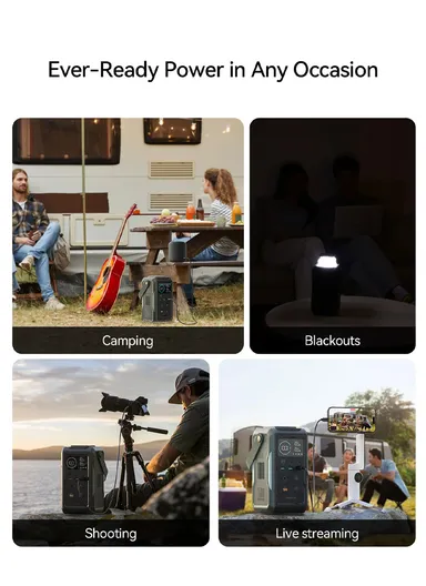 75000mAh 100W Super Large Capacity Power Bank With Retractable Light JR-PBF10 - Olive Green