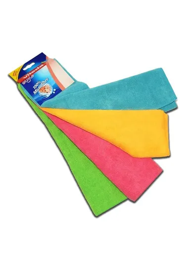4 Pieces Vileda Multipurpose Microfibre Style