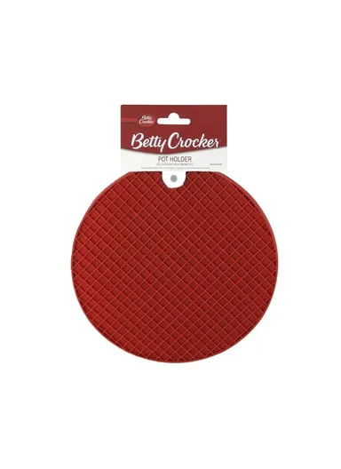 20cm Silicone Pot Pad Betty Crocker - Red