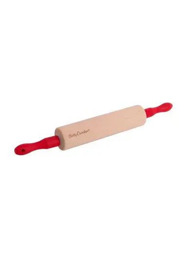 Wooden Rolling Pin Betty Crocker - (L39 x W20.5 x D4.5)cm