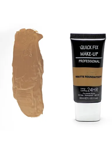 30ml Quick Fix Make-up Professional Matte Foundation - Golden Beige