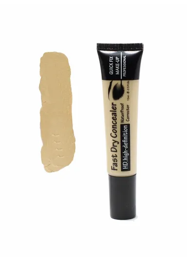 15ml Quick Fix Professional Fast Dry Concealer, Waterproof - 15 Classic Ivory