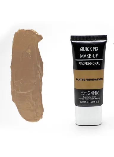 30ml Quick Fix Make-up Professional Matte Foundation - Beige