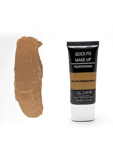 30ml Quick Fix Make-up Professional Matte Foundation - Tan