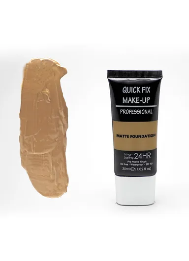 30ml Quick Fix Make-up Professional Matte Foundation - Vanilla