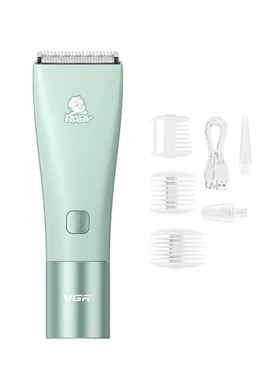 Rechargeable Waterproof Cordless Baby Children Low Noise Hair Clipper V-153