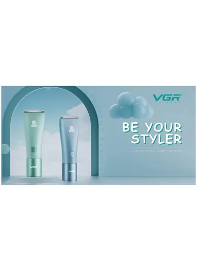 Rechargeable Waterproof Cordless Baby Children Low Noise Hair Clipper V-153