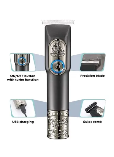 Portable Rechargeable Cordless Hair Clipper Professional Personal Care USB Trimmer V-963