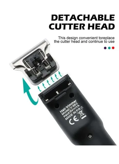 Portable Rechargeable Cordless Hair Clipper Professional Personal Care USB Trimmer V-963
