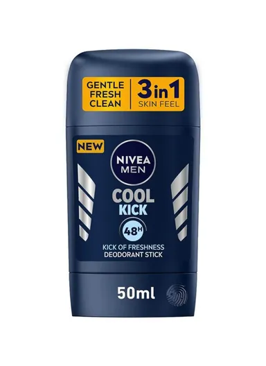 Men Cool-Care Deodorant Stick 48H Protection, 50ml, Alcohol-Free, Dermatologically Tested 4005900907950