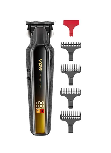 Professional Rechargeable Cord/Cordless Hair Clipper With LED Display V-930