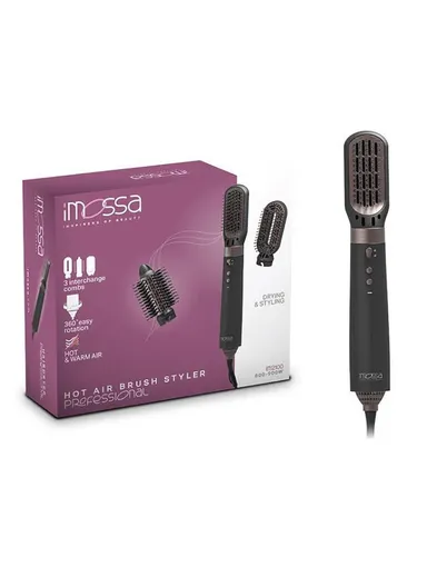 800-900W Multi-Function Hot Air Brush Styler Effortless Styling &amp; Salon-Quality Results IM2100