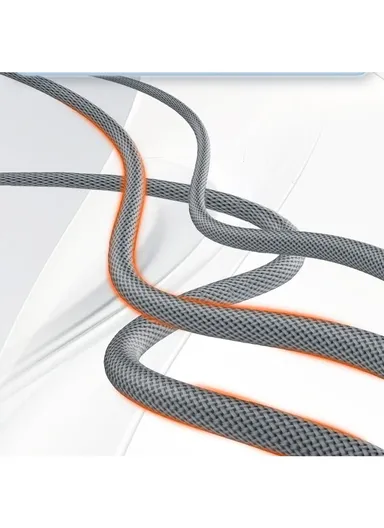 1.2M 100W 3in1 Fast Charging Data Cable Type-C to iP/Type-C/Micro USB LC94C