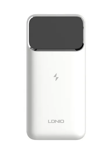 10000mAh Ultra Slim Power Bank with Wireless Charging, LED Digital Display, Travel Phone Power Banks Dual USB Fast Portable PQ11