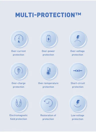 20000mAh Magnetic Wireless Mini Portable Charger Power Bank, with Invisible Stand &amp; LED Display, Battery Pack Powerbank PQ18