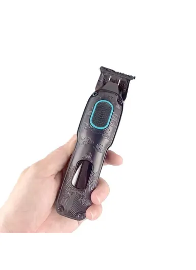 Professional Rechargeable Cordless Stainless Steel Blades Hair Clipper With LED Display V-254