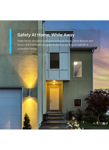 3680W Tapo P110 Mini Smart Wi-Fi Socket (L6.6 x W6.6 x H6.6)cm - 1 Pack