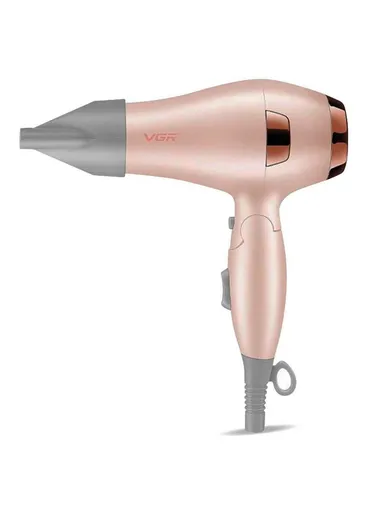 1000W Foldable Hair Dryer with 2 Speed Settings &amp; Tourmaline-Ionization Technology V-432