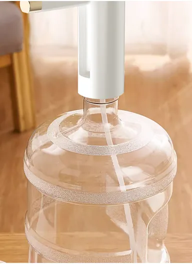 4W Portable Electric Folding Water Pump With Dual-Purpose Design, 360° Rotating Outlet &amp; Charging Cable Ideal For Home, Office &amp; Travel (D16 x H22)cm - Gold