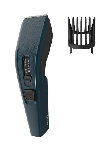Philips Hair Clipper Series 3000 Corded Hair Clipper with 13 Length Settings and Stainless Steel Blades
