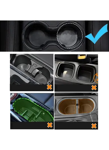 360-Degree Rotating Universal Car Cup Holder Mount Meal Tray Snack Holder Phone Stand Plastic Small Dining Table B01 (L6.75 x W7.95)cm