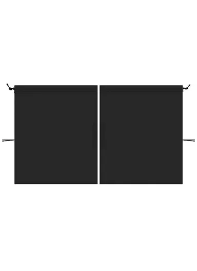 Single Layer 190T Pongee Privacy Protection Car Partition Curtain with 2 Rear Window Curtains &amp; Storage Bag