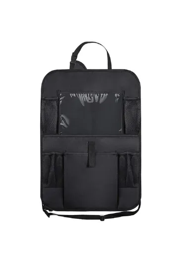 Multi-Pocket Car Back Seat Organizer, Protector Hanging Storage Bag with Transparent Tablet Pouch BY-1050 (L60 x W41)cm