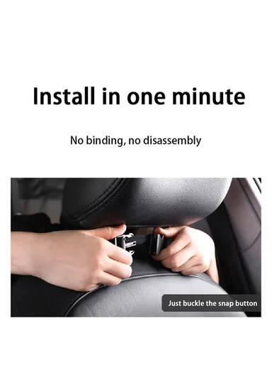 Multi-Pocket Car Back Seat Organizer, Protector Hanging Storage Bag with Transparent Tablet Pouch BY-1050 (L60 x W41)cm