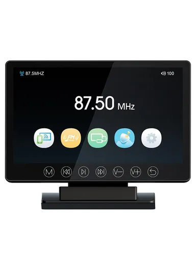 7-Inch Wireless FM Transmitter Car MP5 Player 1080P HD WiFi Wireless Screen Projection Display TF Card / U Disk / AUX Player M7