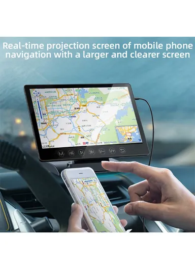 7-Inch Wireless FM Transmitter Car MP5 Player 1080P HD WiFi Wireless Screen Projection Display TF Card / U Disk / AUX Player M7