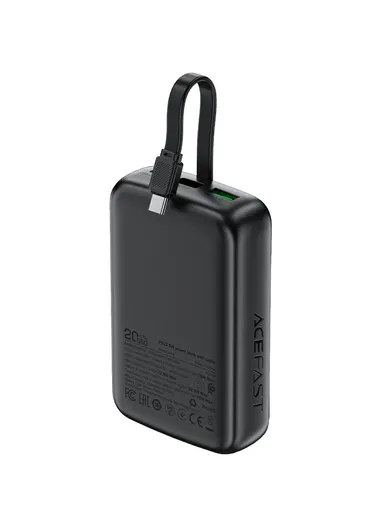 20000mAh 22.5W Power Bank, Fast Charging Phone External Battery Charger M14-20000 (L7.1 x W3 x H11.3)cm