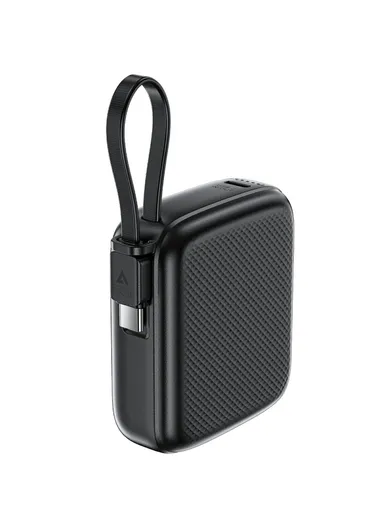 10000mAh 20W Portable Power Bank, Multi-Use PD Fast Charging Power Bank Charger M15-10000 (L6.6 x W2.6 x H7.2)cm