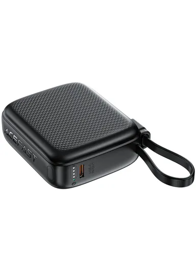 10000mAh 20W Portable Power Bank, Multi-Use PD Fast Charging Power Bank Charger M15-10000 (L6.6 x W2.6 x H7.2)cm