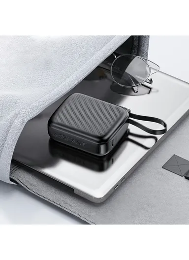 10000mAh 20W Portable Power Bank, Multi-Use PD Fast Charging Power Bank Charger M15-10000 (L6.6 x W2.6 x H7.2)cm