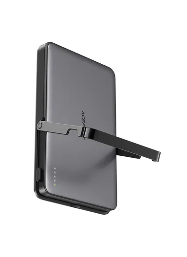 5000mAh 18W Ultra Thin PD Power Bank, Magnetic Wireless Charger with Stand M16-5000 