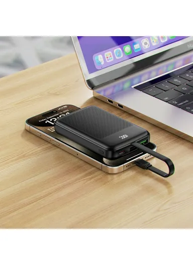 10000mAh 22.5W Power Bank, PD Fast Charging Phone External Battery M13-10000