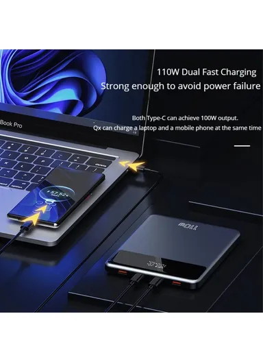 20000mAh Portable Super Fast Charging Power Bank, Multifunctional External Battery Pack T153LP 