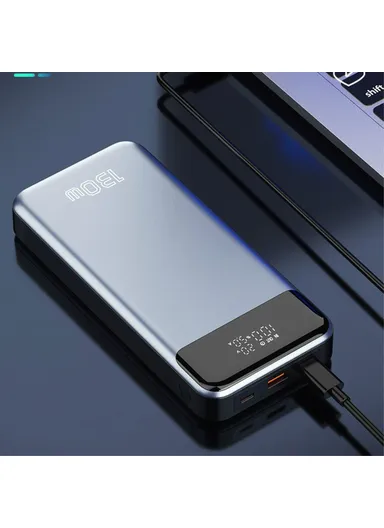 30000mAh PD 130W Portable Fast Charging Power Bank, Multifunctional External Battery Pack T152LP 